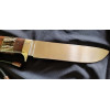 ЗОЛОТИЙ ПТАХ ІІ ніж ручної роботи майстерні VIKTOR KNIVES, купити замовити в Україні, сталь - М398, 63 HRC